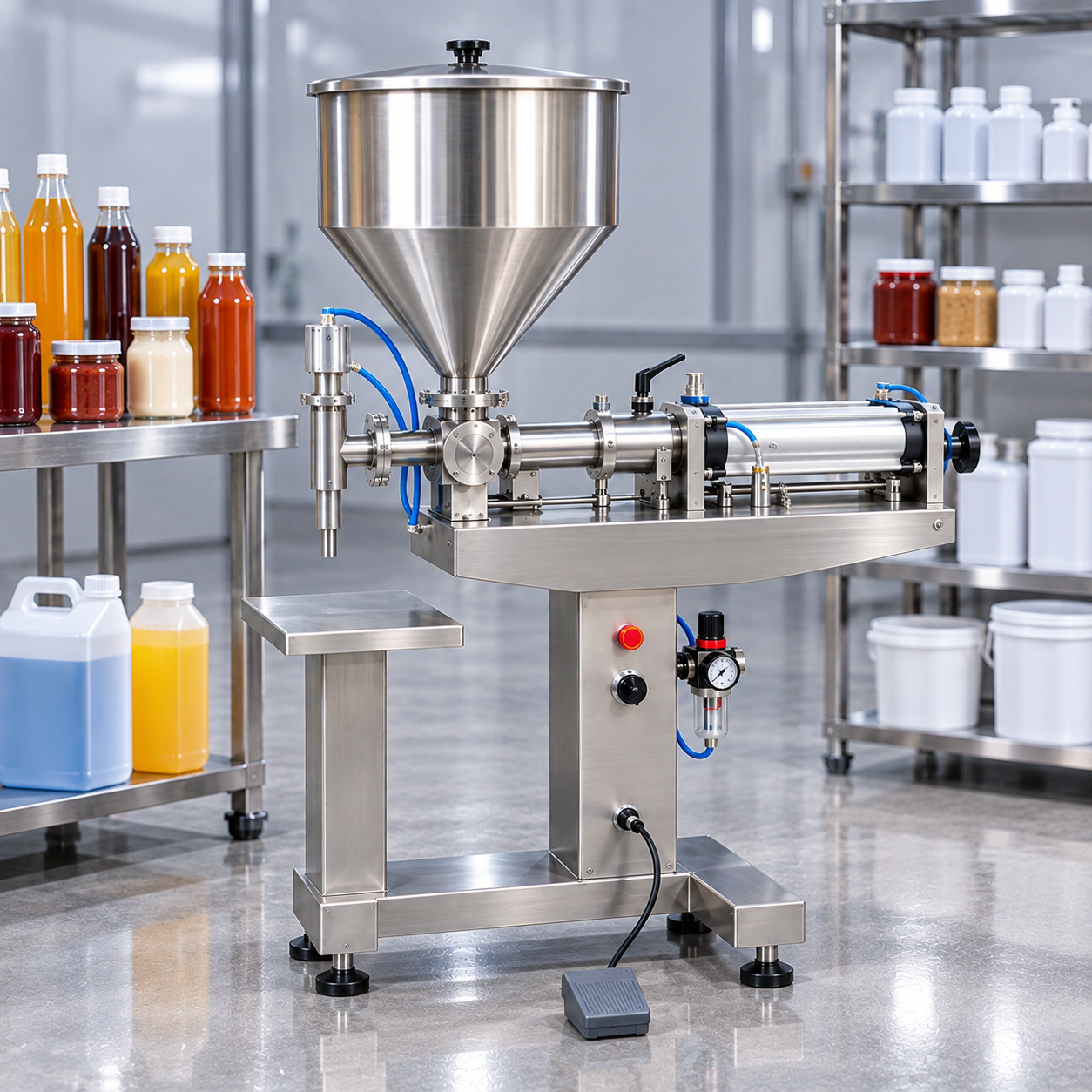 Liquid and Paste Filling Machine